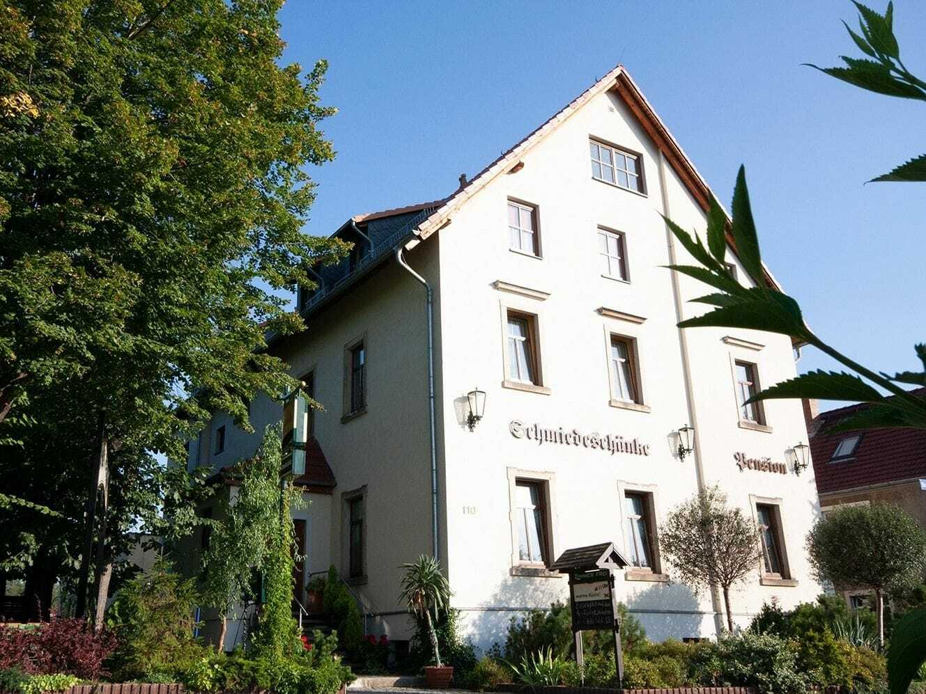 Pension Schmiedeschaenke Dresde Extérieur photo
